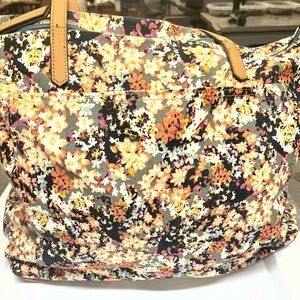 Sonoma Multicolor Floral Tote Bag